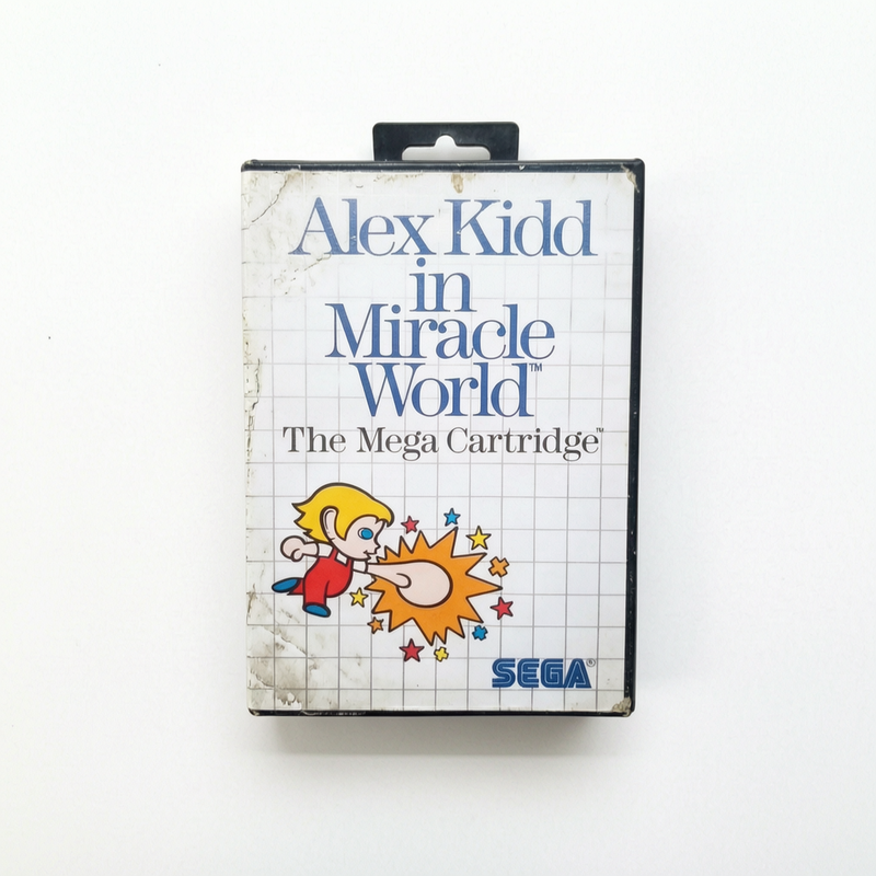 Alex Kidd In Miracle World Sega Master System