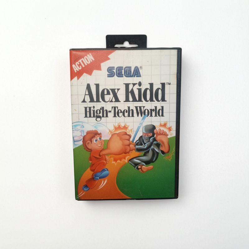 Alex Kidd High Tech World Sega Master System