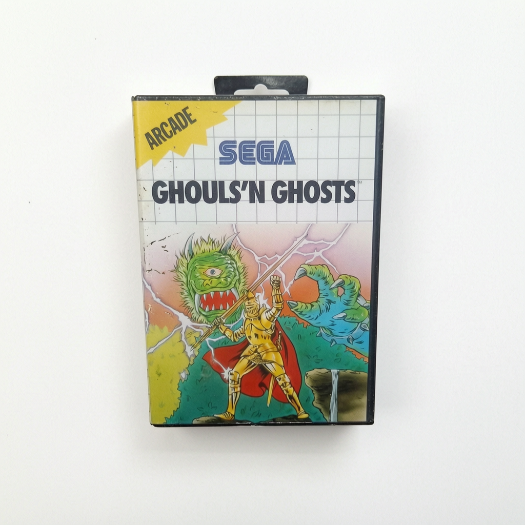 Ghouls'n Ghosts Master System Complet