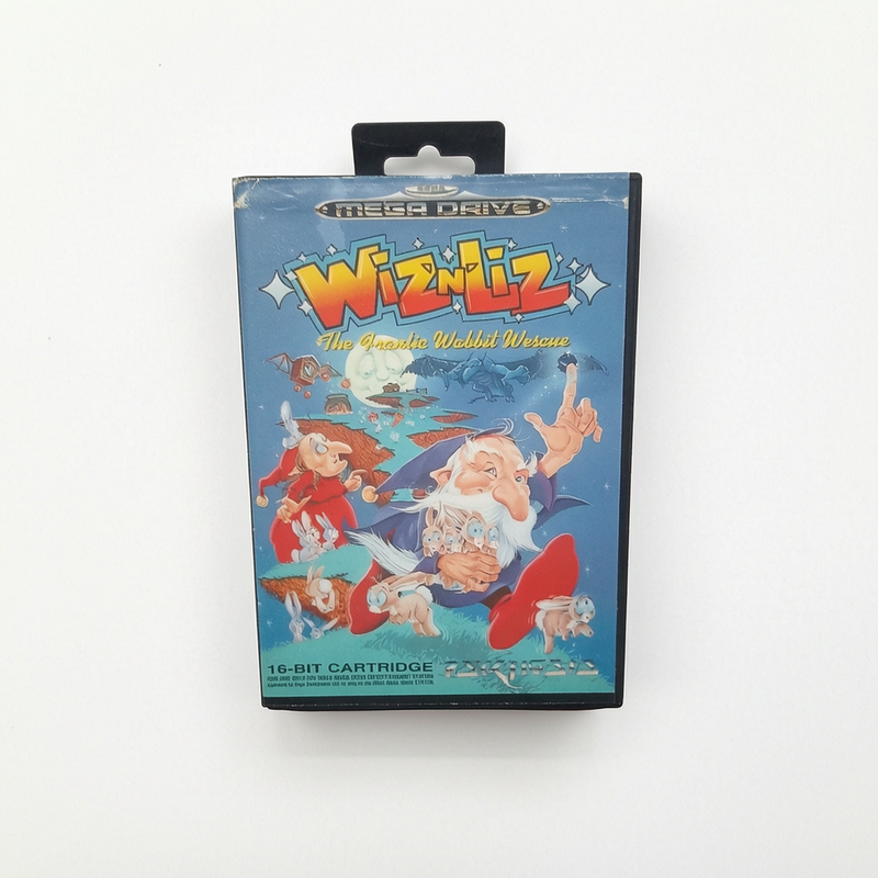 Wiz'n'Liz Sega Megadrive