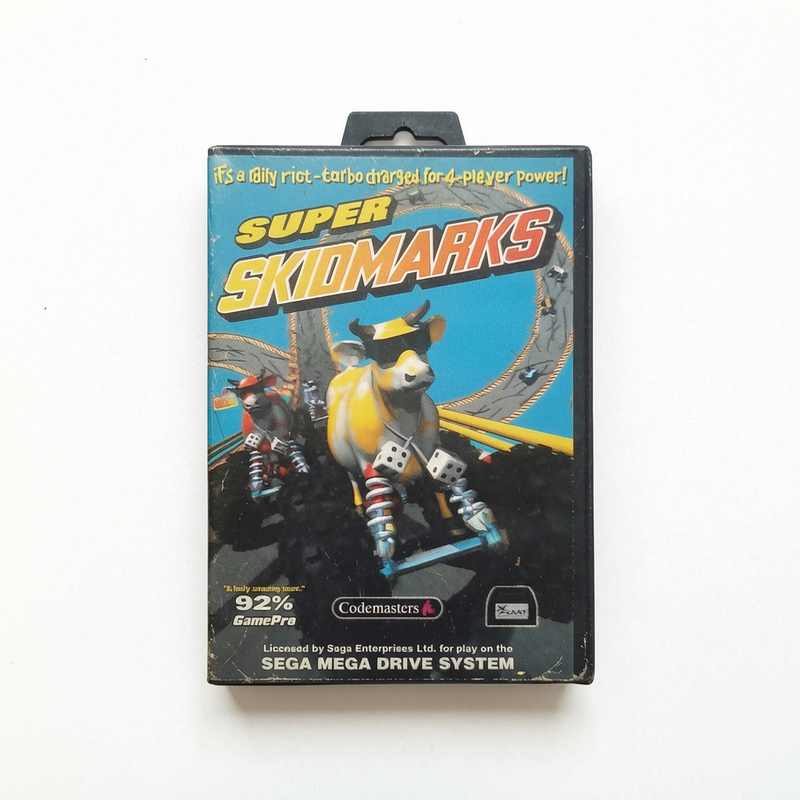 Super Skidmarks Sega Mega Drive
