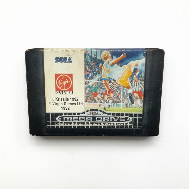 European Club Soccer Sega Mega Drive Loose
