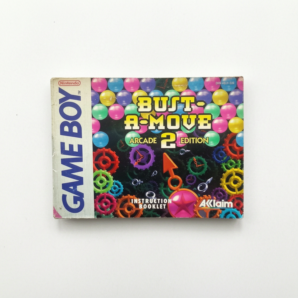 Notice Bust A-Move 2 Game Boy (GB)