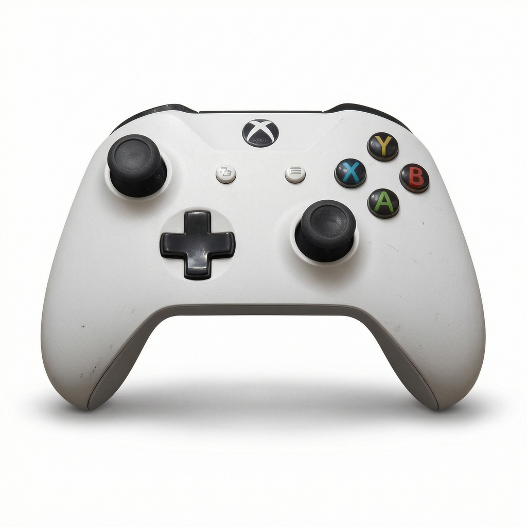 Manette officielle Microsoft sans fil Xbox One / Series - Robot White / Blanche
