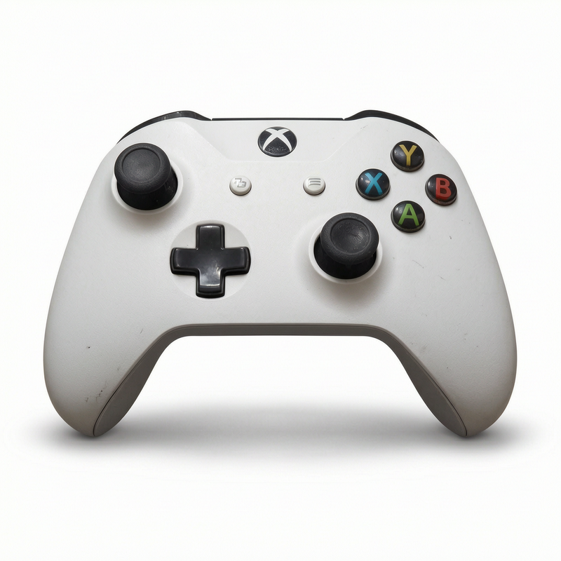 Manette officielle Microsoft sans fil Xbox One / Series - Robot White / Blanche