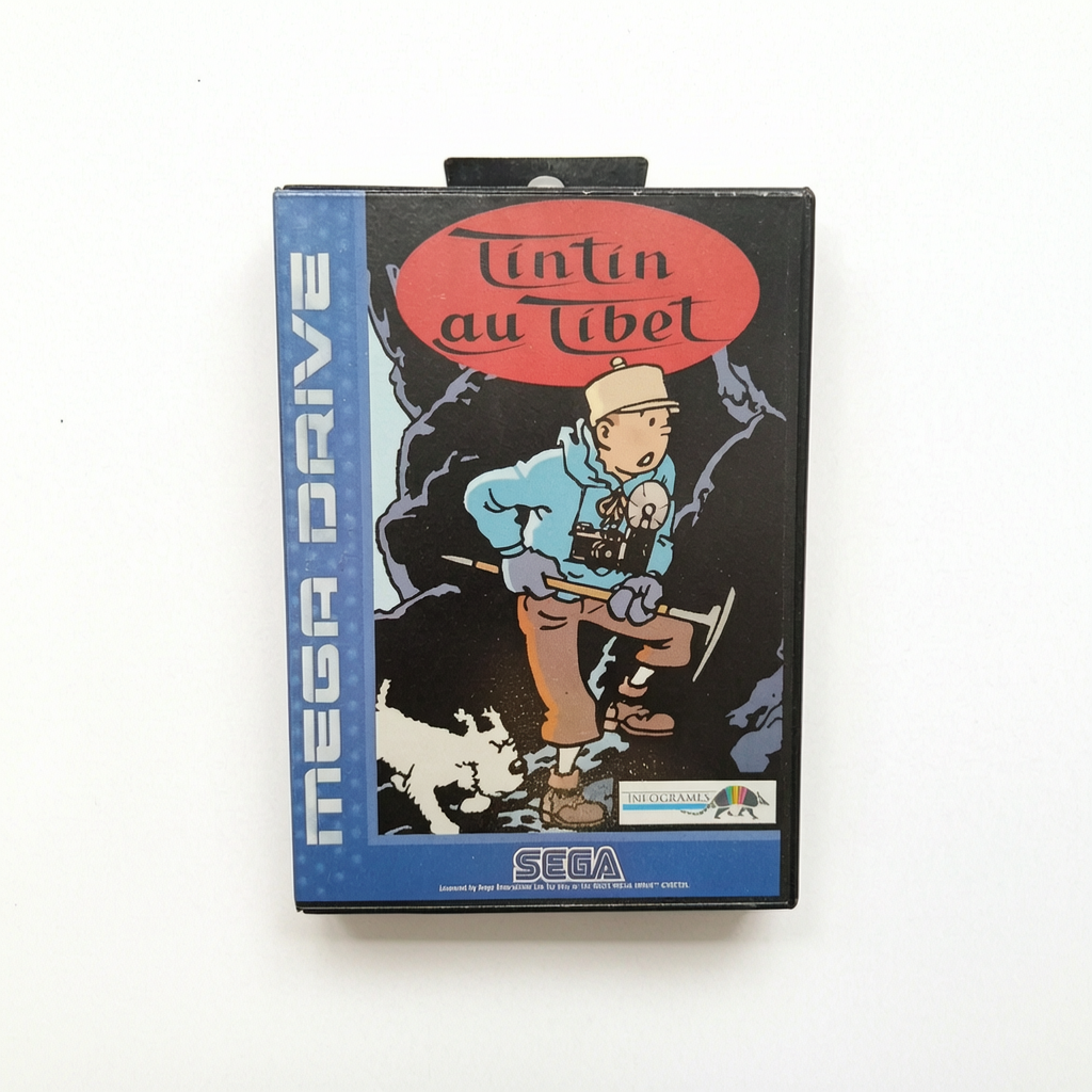 Tintin Au Tibet Mega drive
