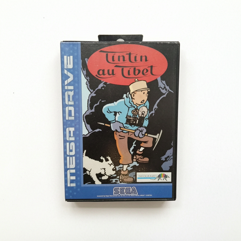Tintin Au Tibet Mega drive