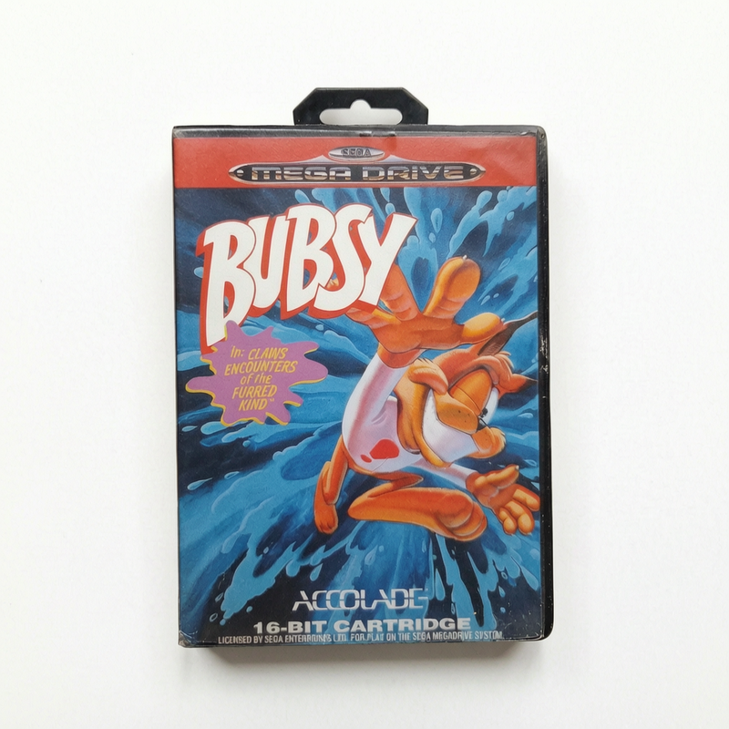 BUBSY sega mega drive