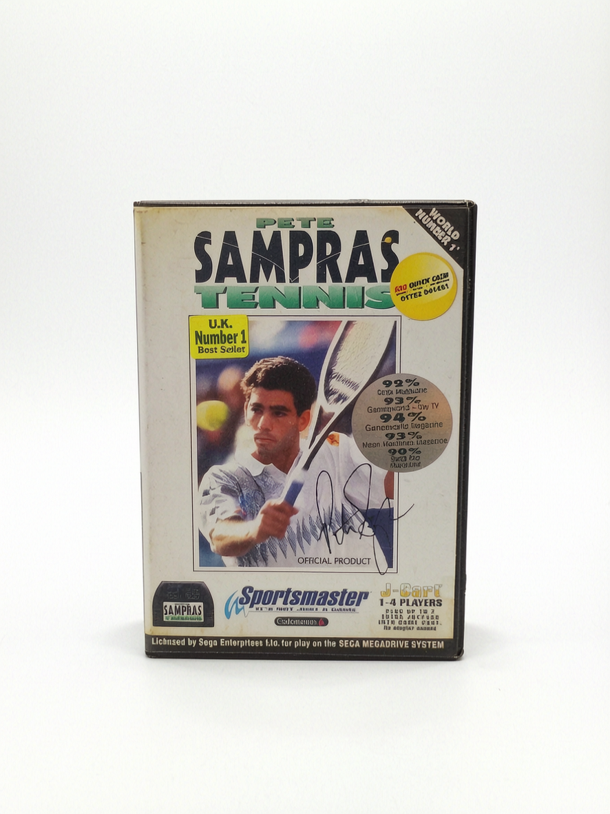 PETE SAMPRAS TENNIS sega mega drive