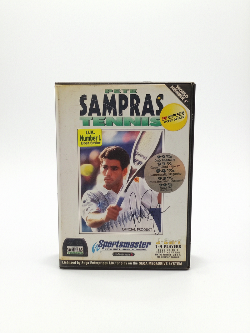 PETE SAMPRAS TENNIS sega mega drive