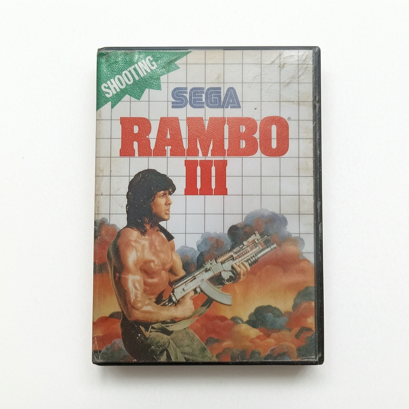 RAMBO III sega mega drive
