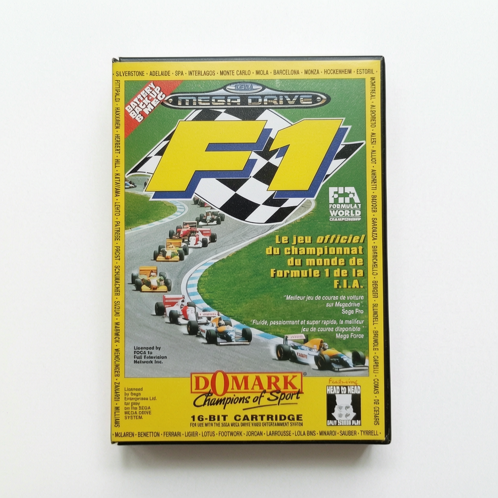 F1 sega mega drive