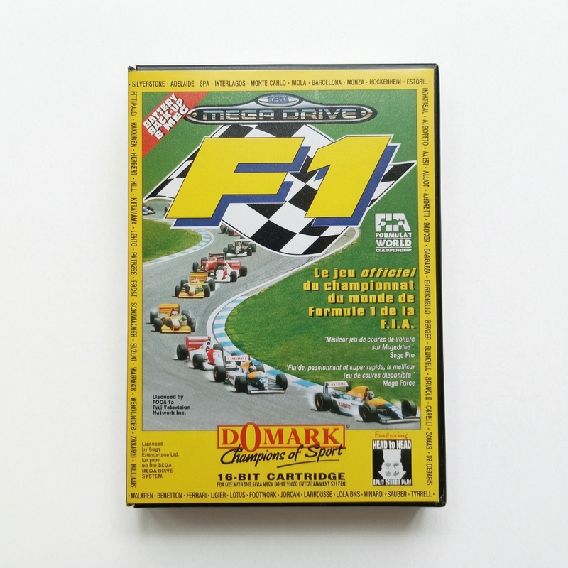 F1 sega mega drive