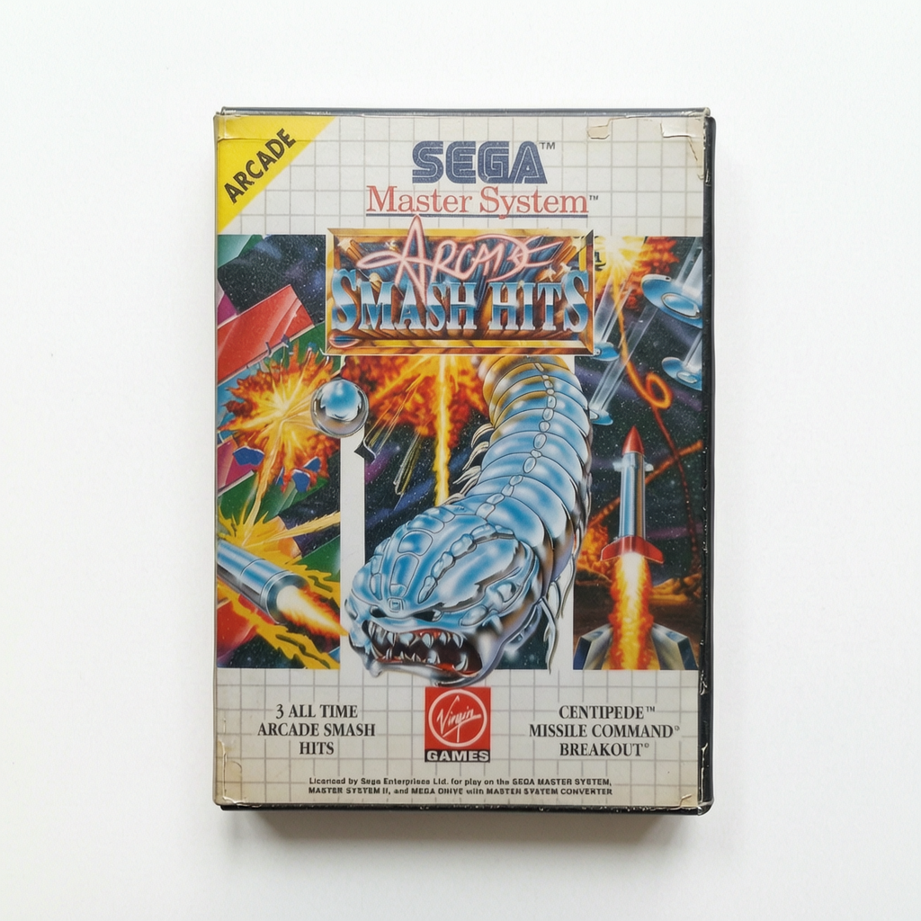 ARCADE SMASH HITS sega master system