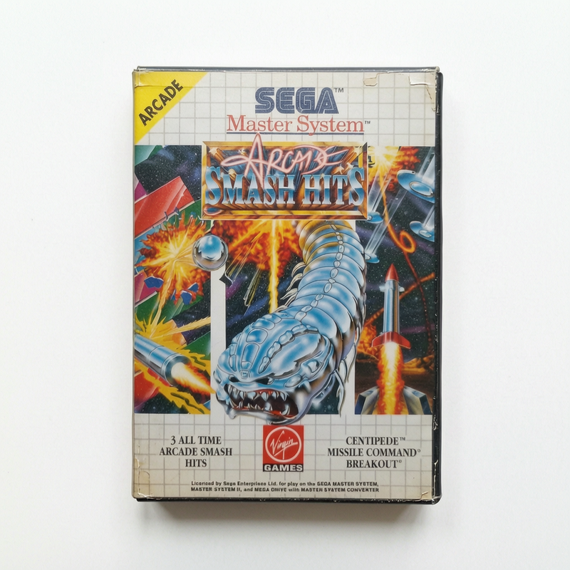 ARCADE SMASH HITS sega master system