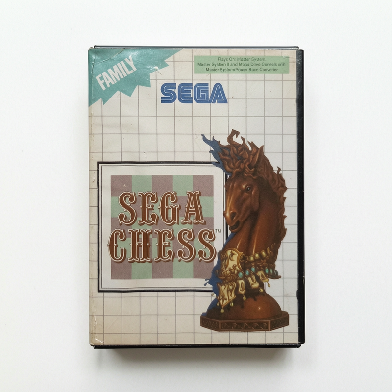 SEGA CHESS Sega Master System