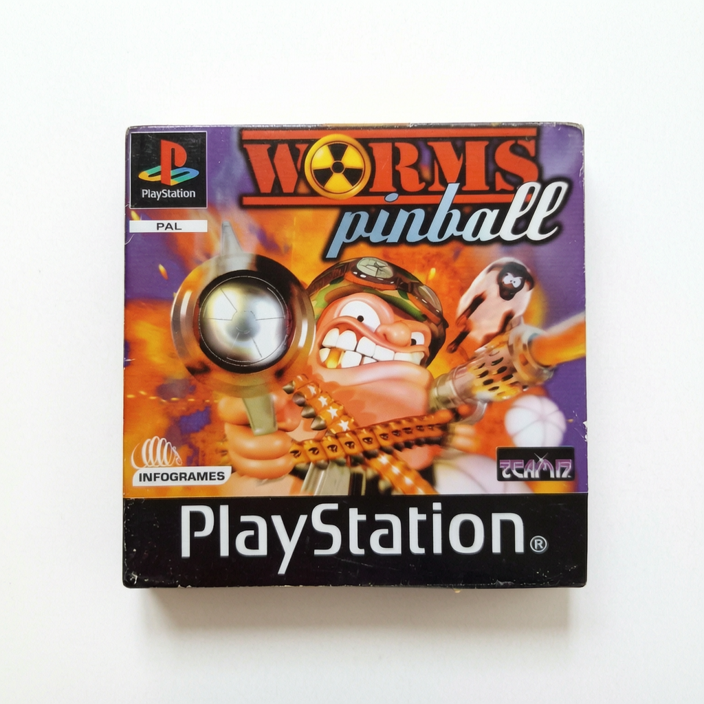 NOTICE WORMS PINBALL playstation 1 (PS1)