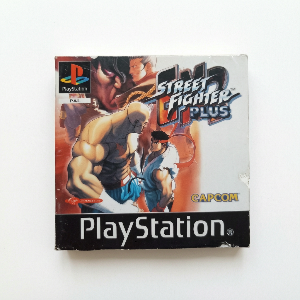 NOTICE STREET FIGHTER PLUS playstation 1 (PS1)