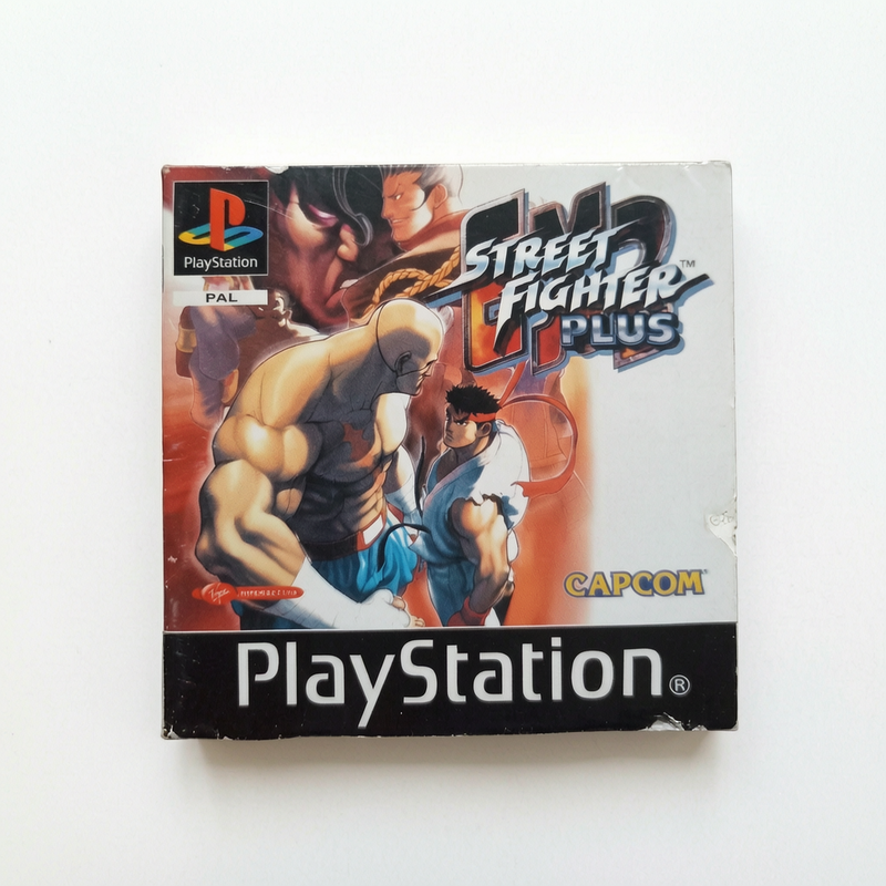 NOTICE STREET FIGHTER PLUS playstation 1 (PS1)