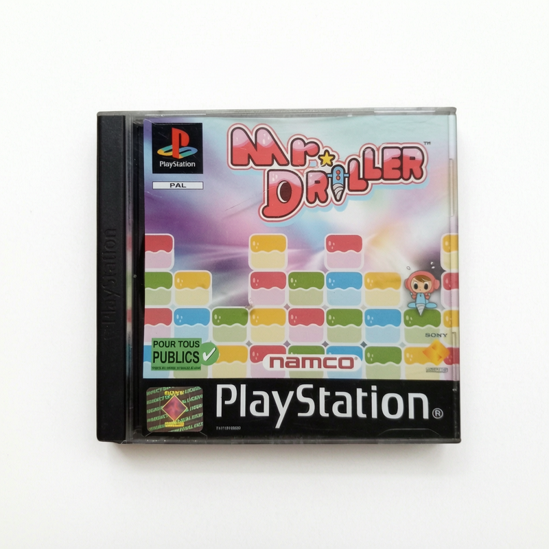 MR DRILLER playstation 1 (PS1)