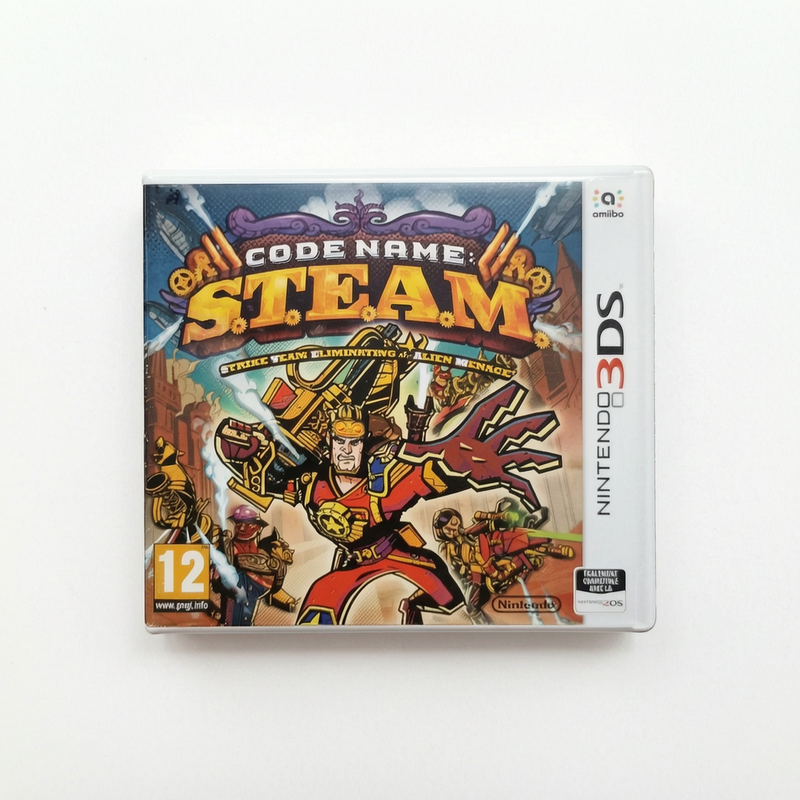 CODE NAME STEAM nintendo 3DS