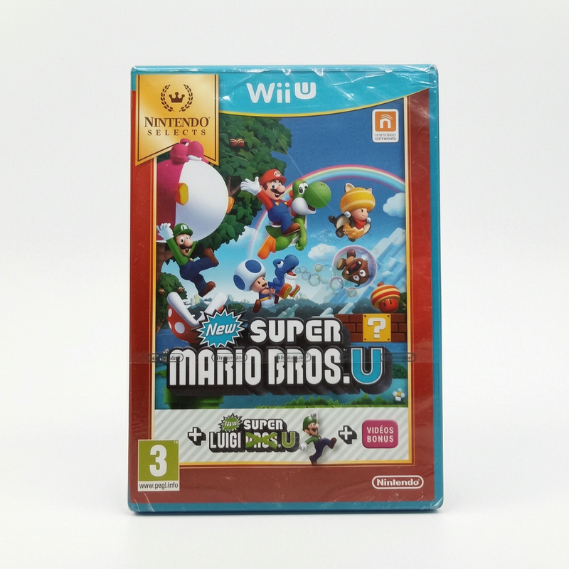 NEW SUPER MARIO BROS nintendo wii U (neuf sous blister)