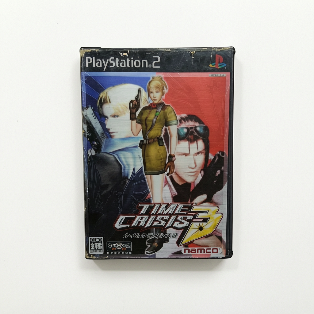 Time Crisis 3 Playstation 2 (PS2) Version Japonaise