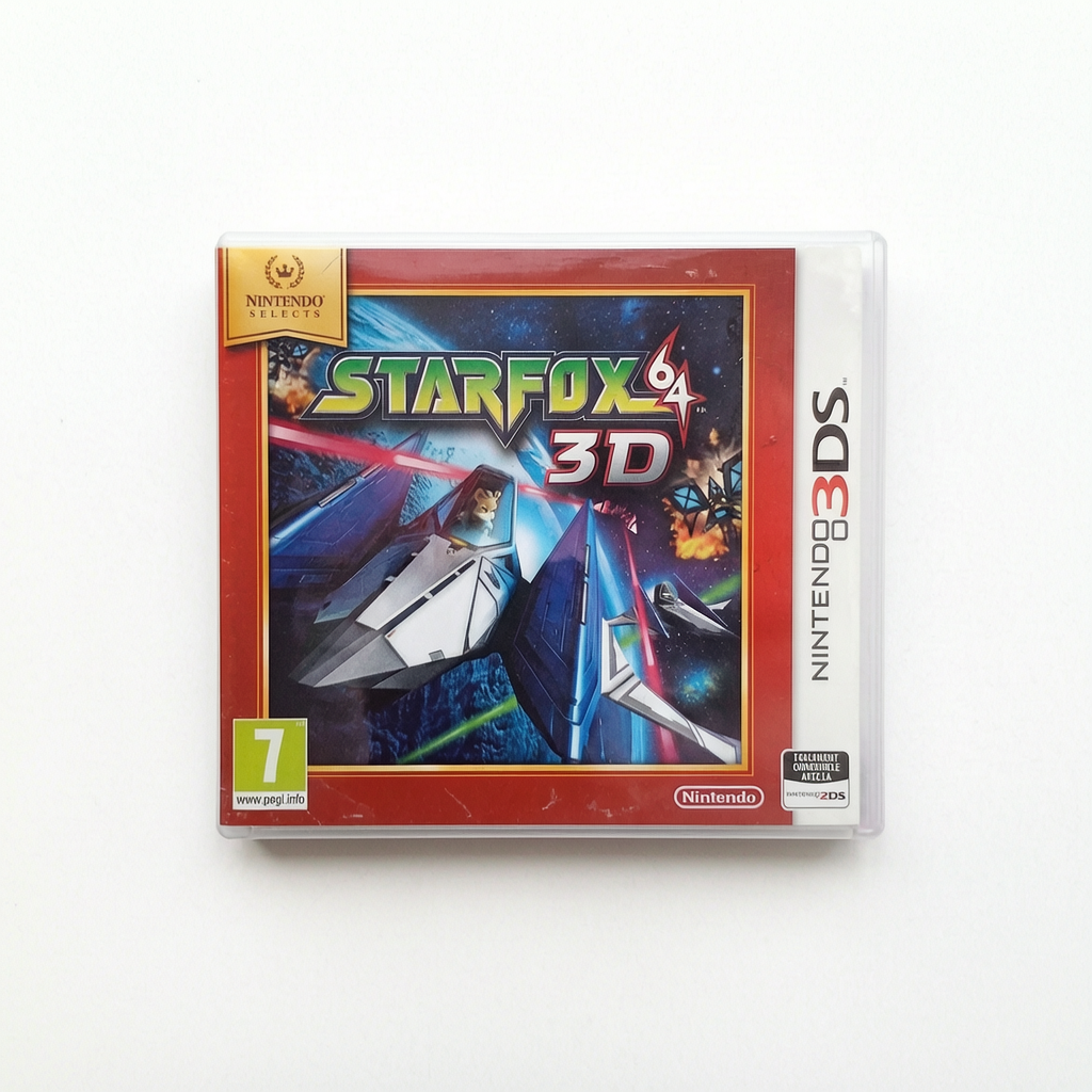 STARFOX 3D 64 nintendo 3DS Version Selects