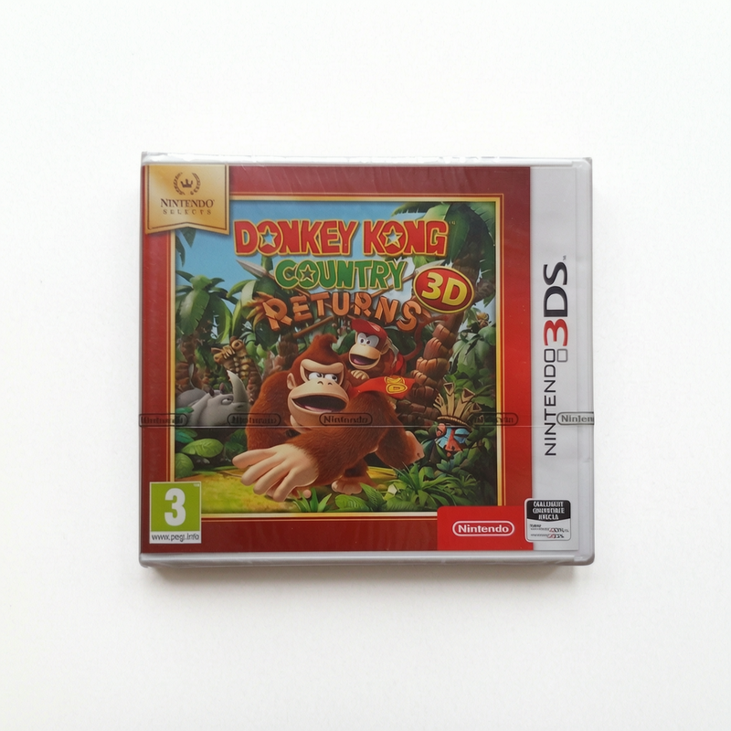 DONKEY KONG COUNTRY RETURNS 3D nintendo 3DS (neuf sous blister)
