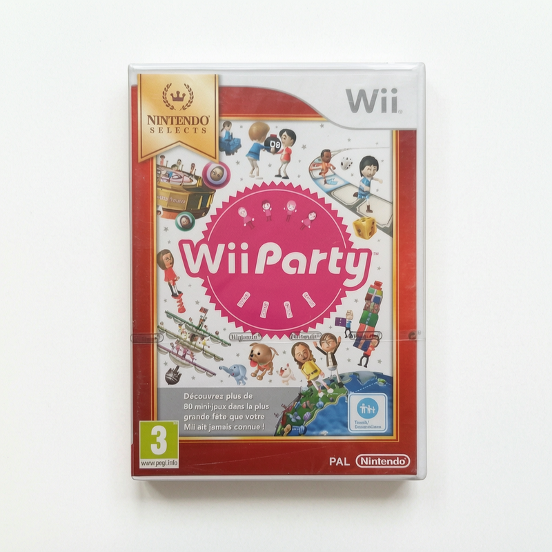 WII PARTY nintendo wii (neuf sous blister)