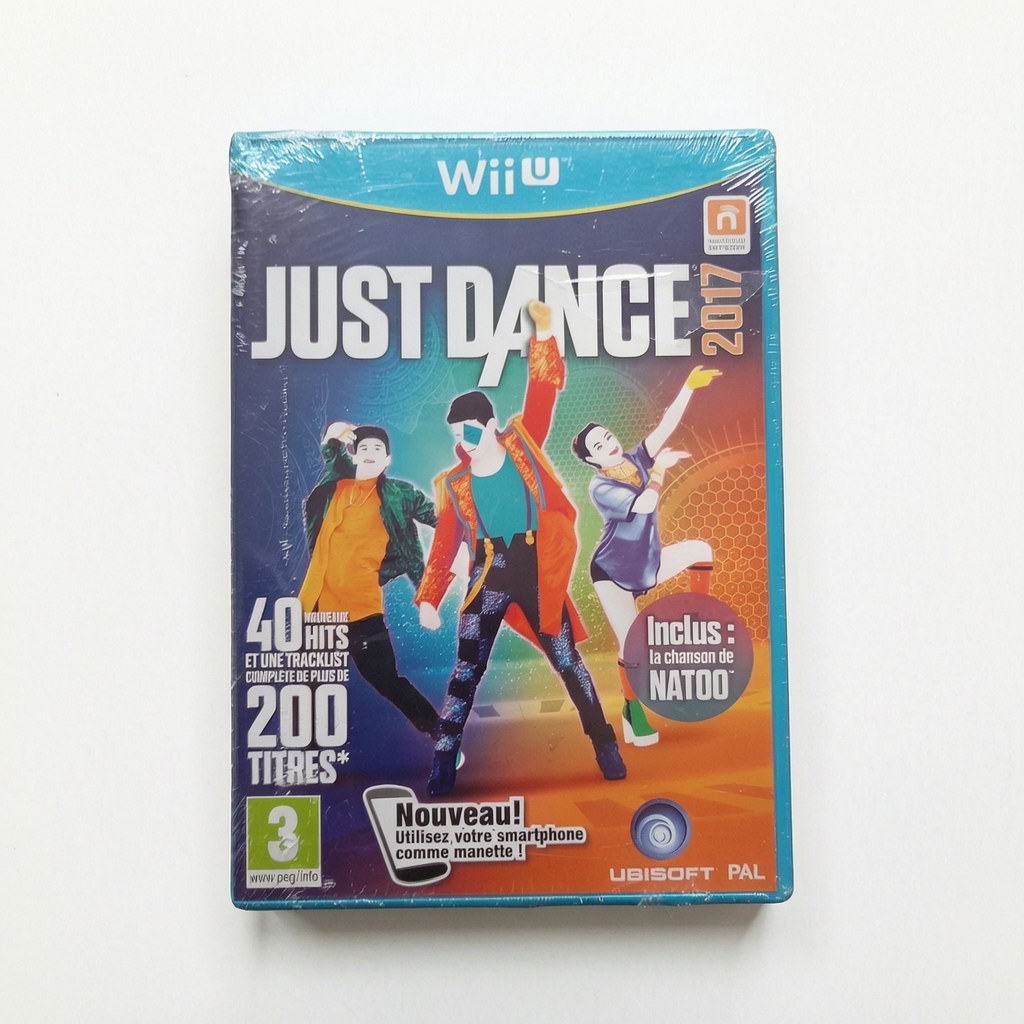 JUST DANCE 2017 nintendo wii U (neuf sous blister)