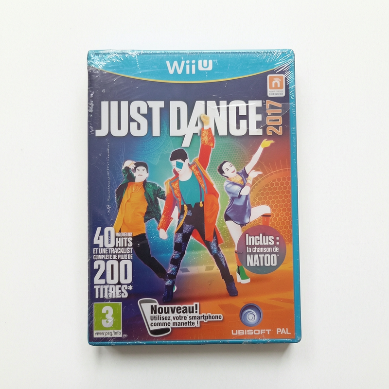 JUST DANCE 2017 nintendo wii U (neuf sous blister)