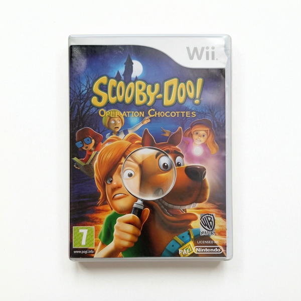 SCOOBY DOO OPERATION CHOCOTTES nintendo wii