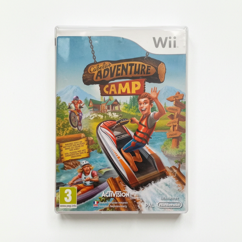CABELA'S ADVENTURE CAMP nintendo wii
