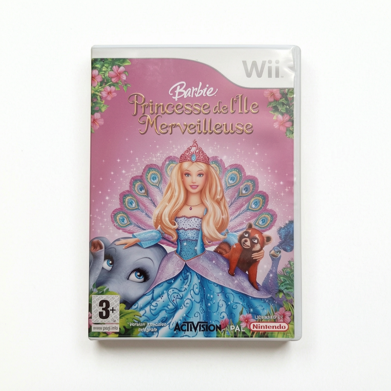 BARBIE PRINCESSE DE L'ILE MERVEILLEUSE nintendo wii