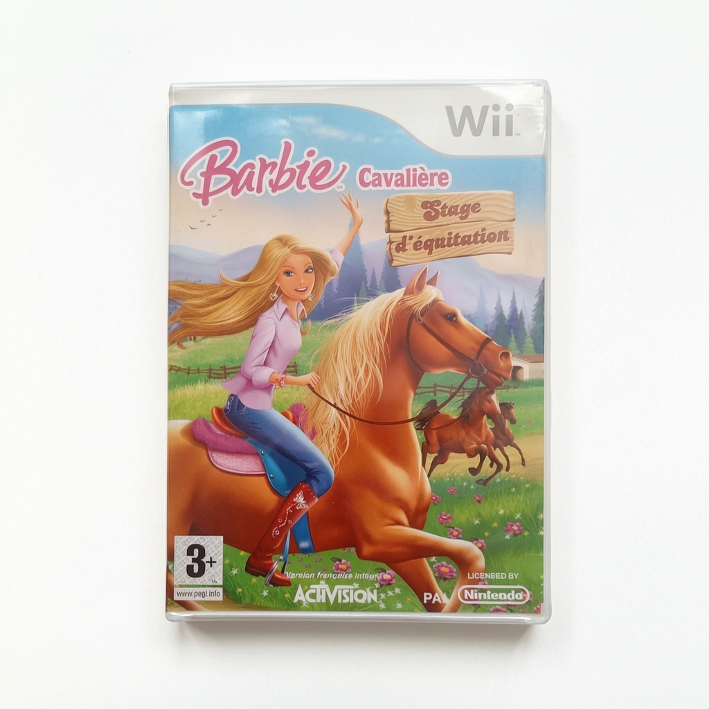 BARBIE CAVALIÈRE nintendo wii