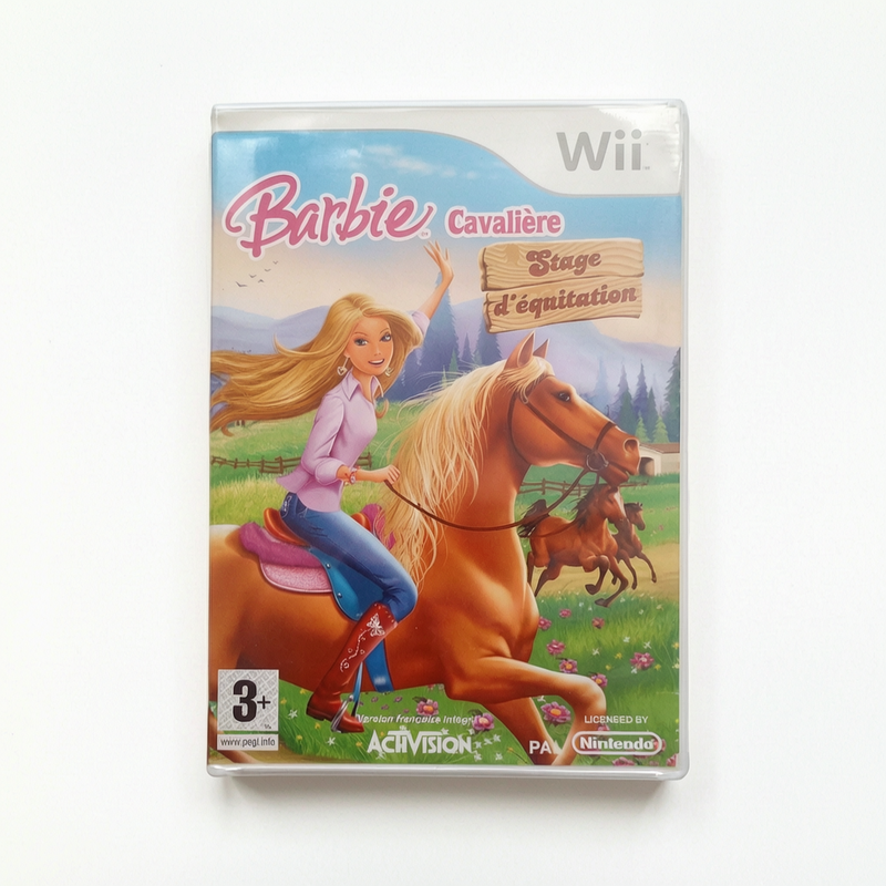 BARBIE CAVALIÈRE nintendo wii