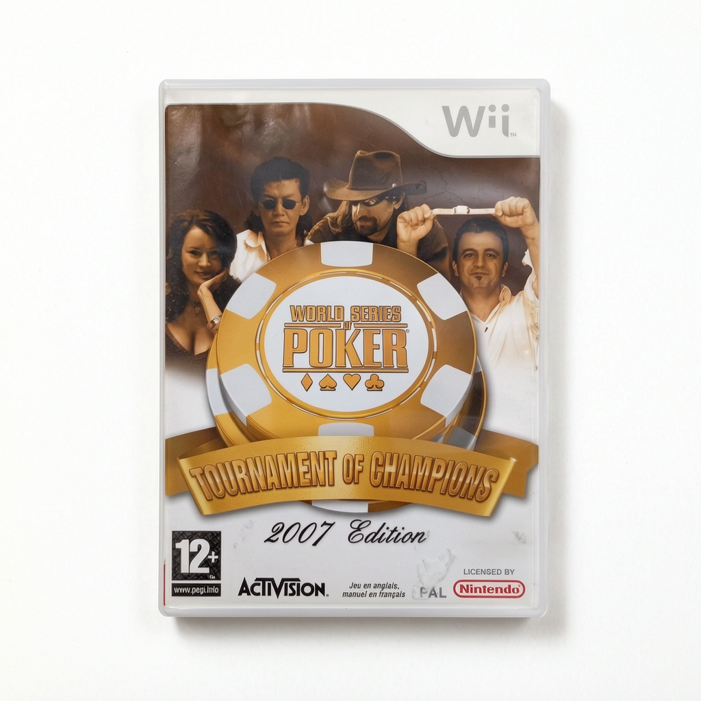 WORLD SERIES POKER nintendo wii