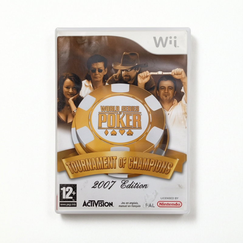 WORLD SERIES POKER nintendo wii