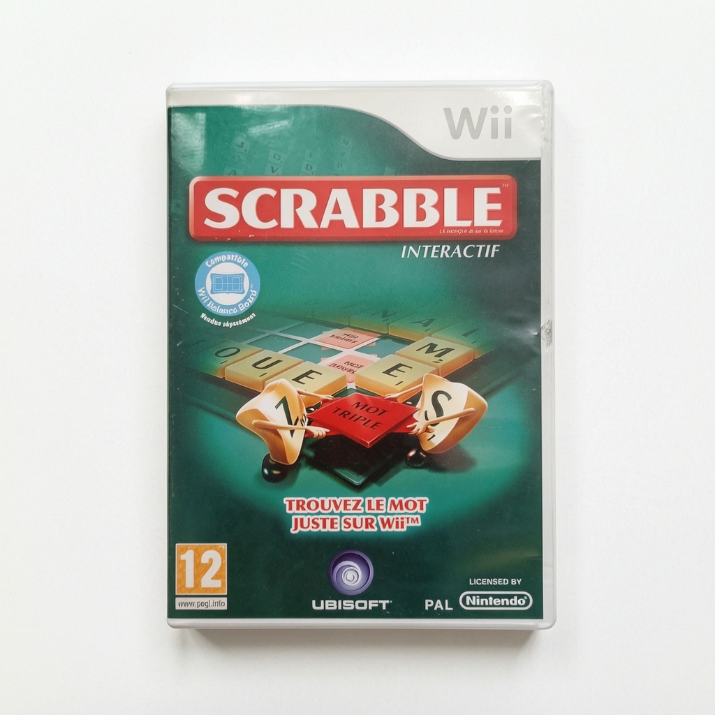 SCRABBLE nintendo wii