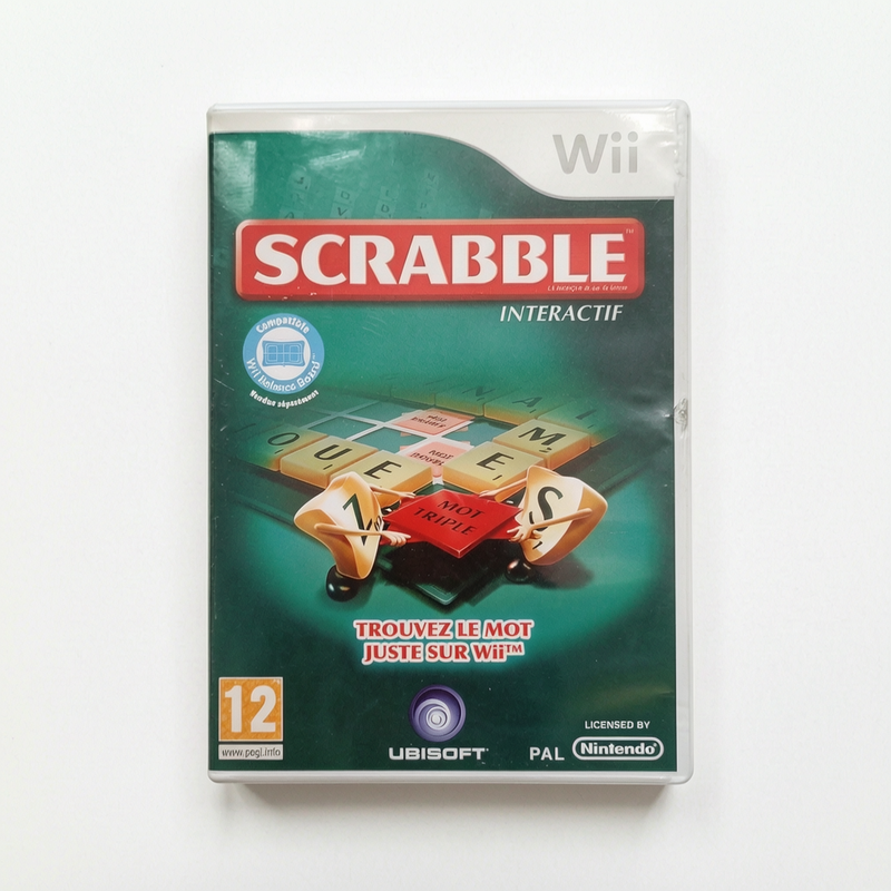 SCRABBLE nintendo wii