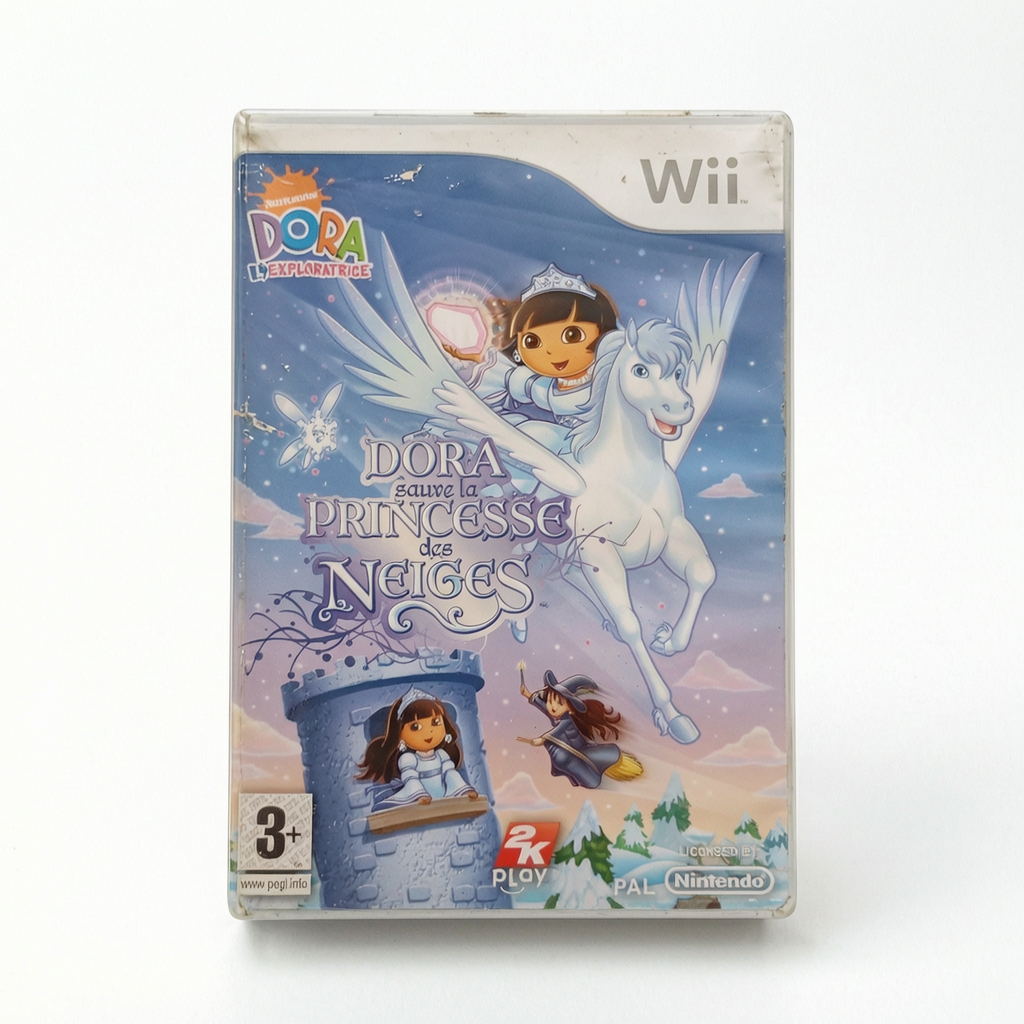 DORA SAUVE LA PRINCESSE DES NEIGES nintendo wii