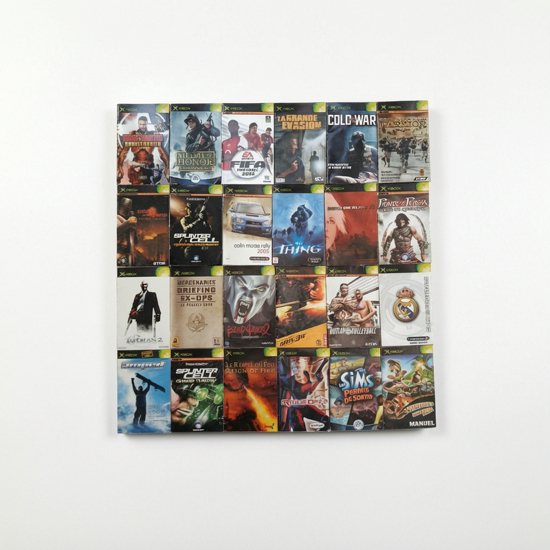 Notice xbox classics (sélectionner votre choix)