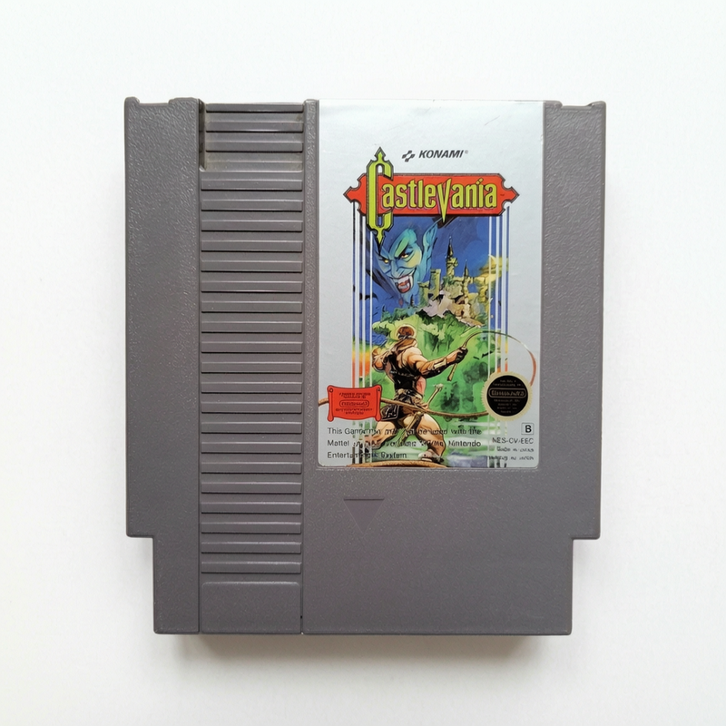CASTLEVANIA nintendo NES Version B (Rare)