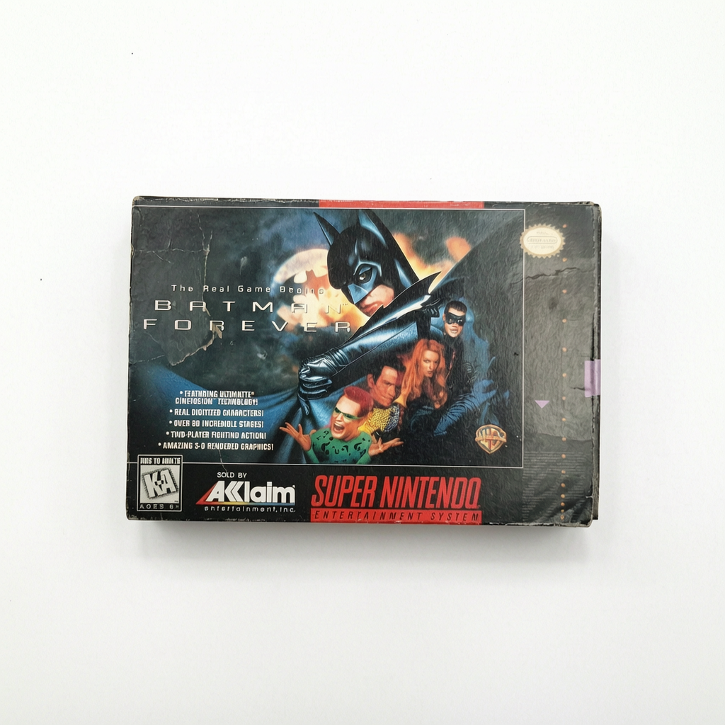 Batman Forever Super Nintendo (SNES) Version USA