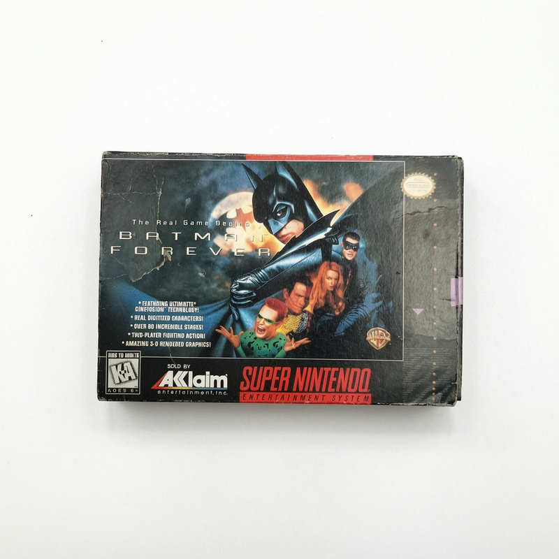 Batman Forever Super Nintendo (SNES) Version USA