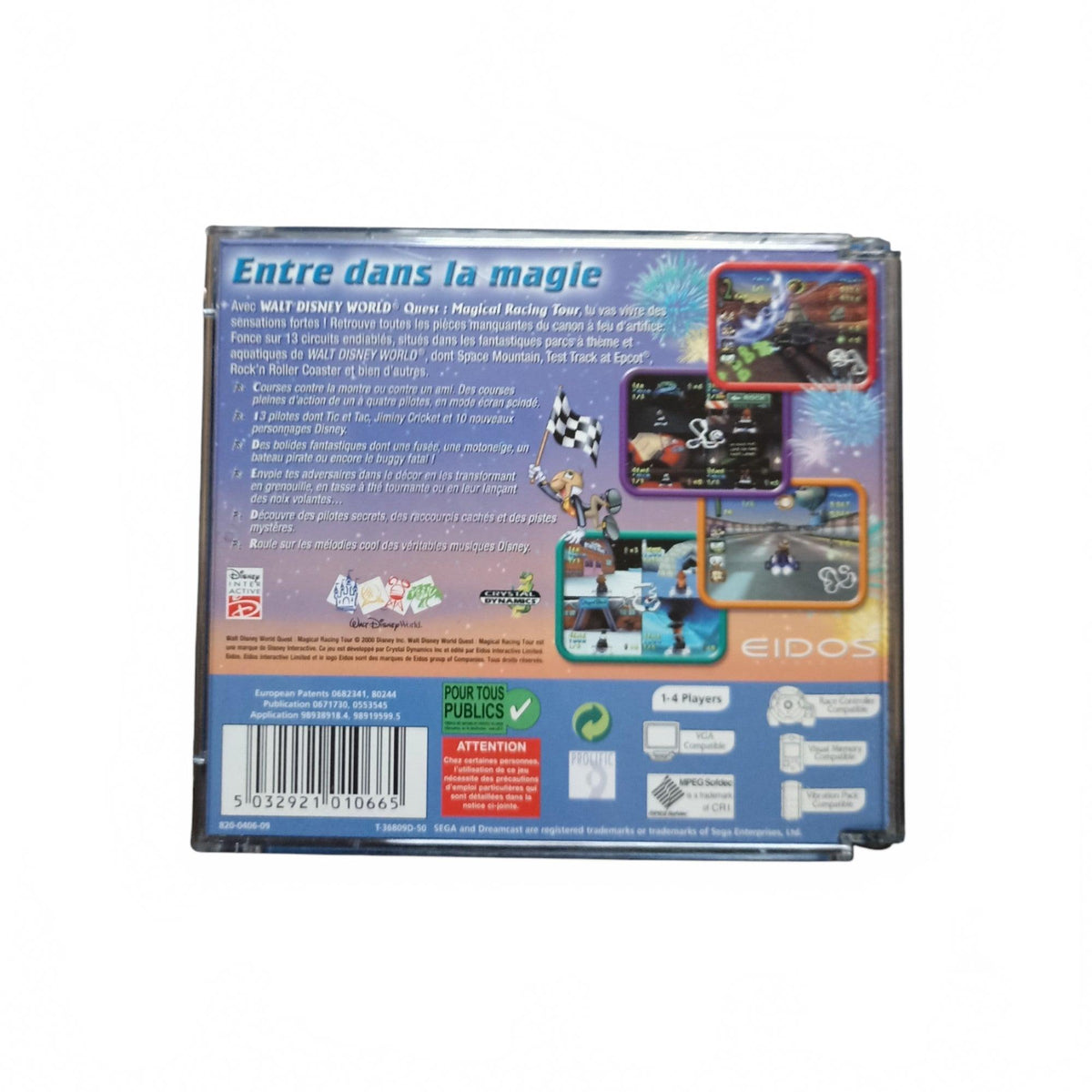 Walt Disney Magical Racing Tour Dreamcast