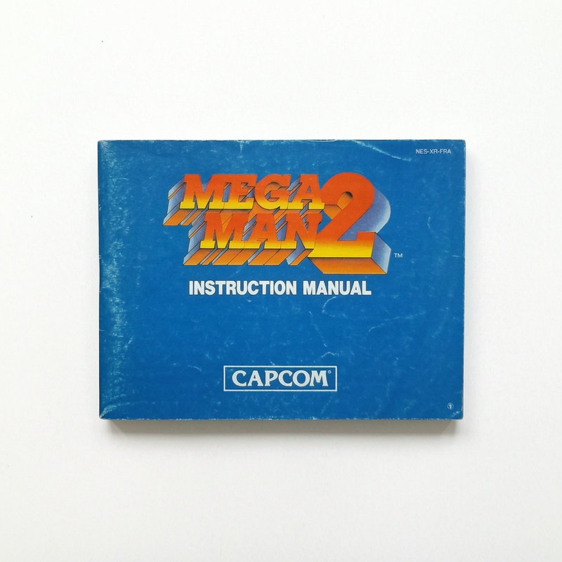 Notice Mega Man 2 Nintendo NES