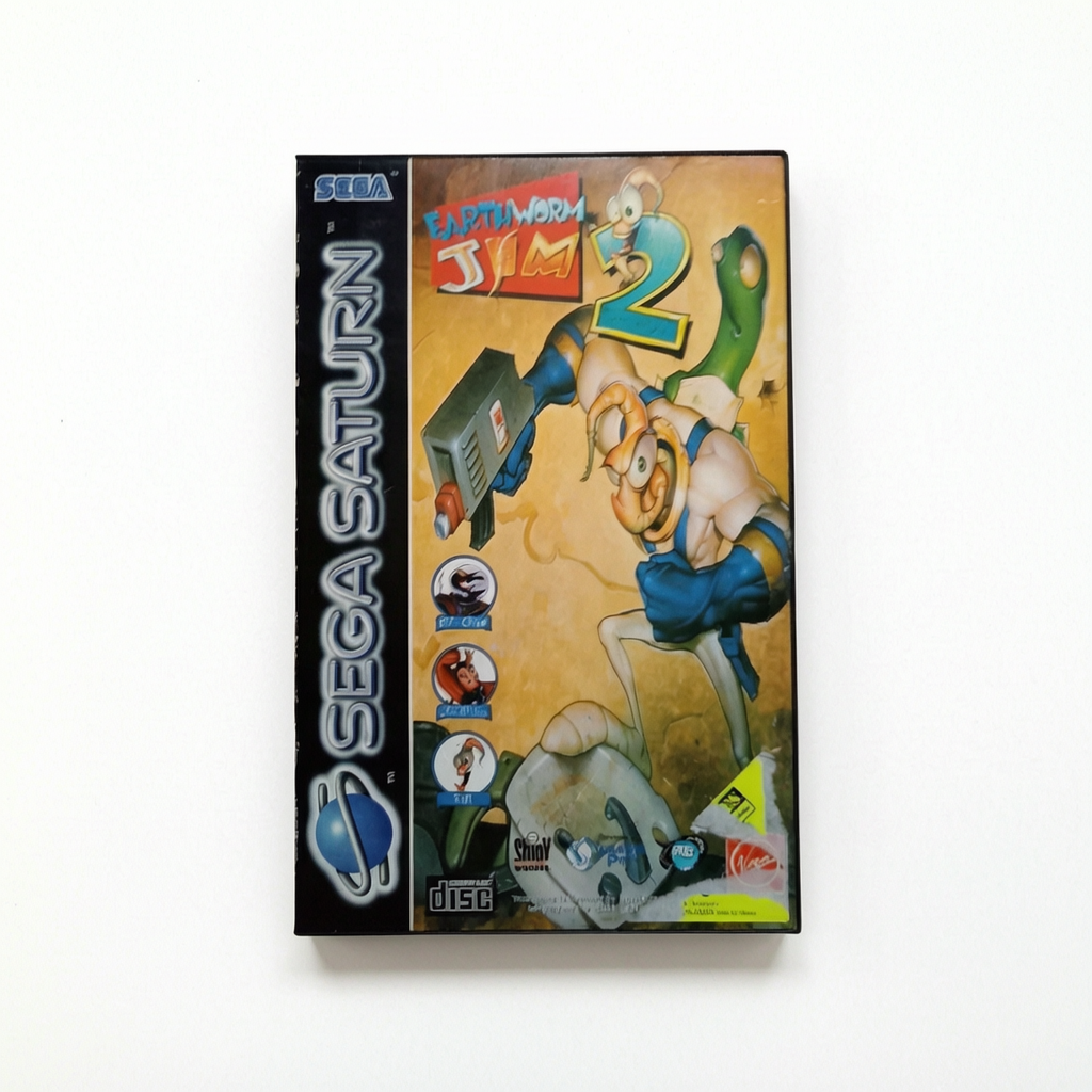Earthworm Jim 2 Sega Saturn