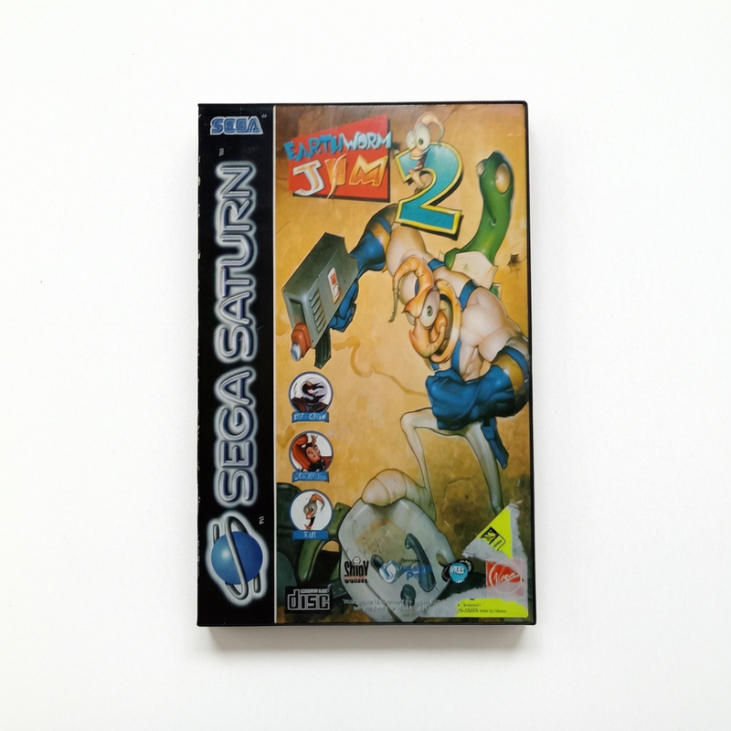 Earthworm Jim 2 Sega Saturn